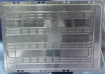 新材料釬焊水冷板_液冷板用鋁釬焊復合材料3003+4343/4045強度高、成型優、耐腐蝕