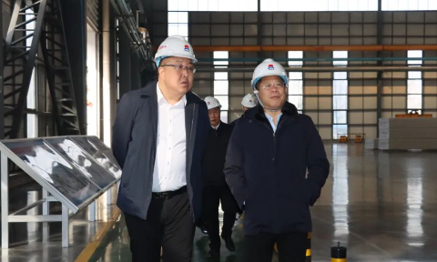 中國有色金屬工業協會黨委副書記范順科一行到明泰鋁業調研